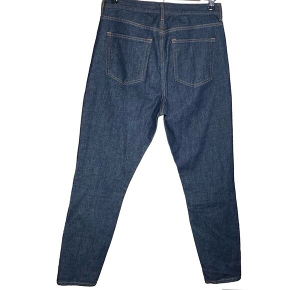 Everlane High Rise Dark Blue Jeans - Picture 2 of 12